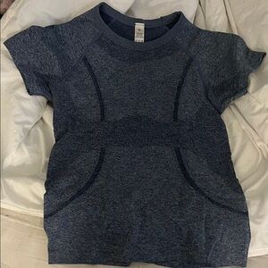 Womans Activewear Blue T-Shirt